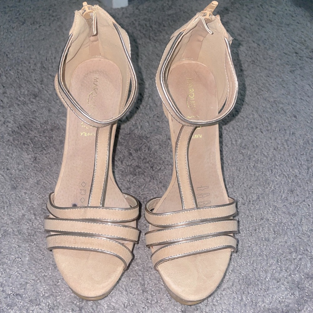 Marquise high heels Size: 37 or 7